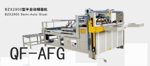 Wholesale Semi Auto Folder Gluer Machine For Corrugated Box Making Length 5300mm from china suppliers