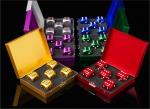 Portable Round 16mm Color Metal Dice Set Creative Leisure Aluminum Alloy Dice