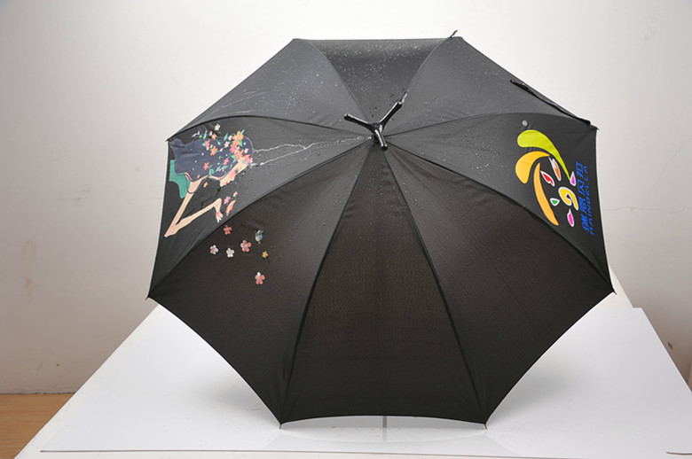 Unique Design Custom Colour Changing Umbrella With Customize Printings