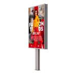 Easy installation waterproof IP65 p6 8000nits steel 4G system outdoor advertisin
