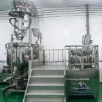 110V/220V/380V Cosmetic Emulsifier Mixer Machine Customized Power