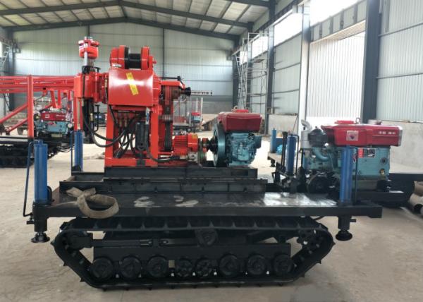 Professional Geological Drilling Rig Machine XY-1B Drilling Deep 100m 1800 * 835