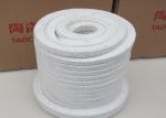 Industry Asbestos Free Ceramic Braided Rope PE Packing For Furnace Door