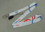 Promotional Satin Sublimation Lanyards Mobile Straps Two Sides Printing