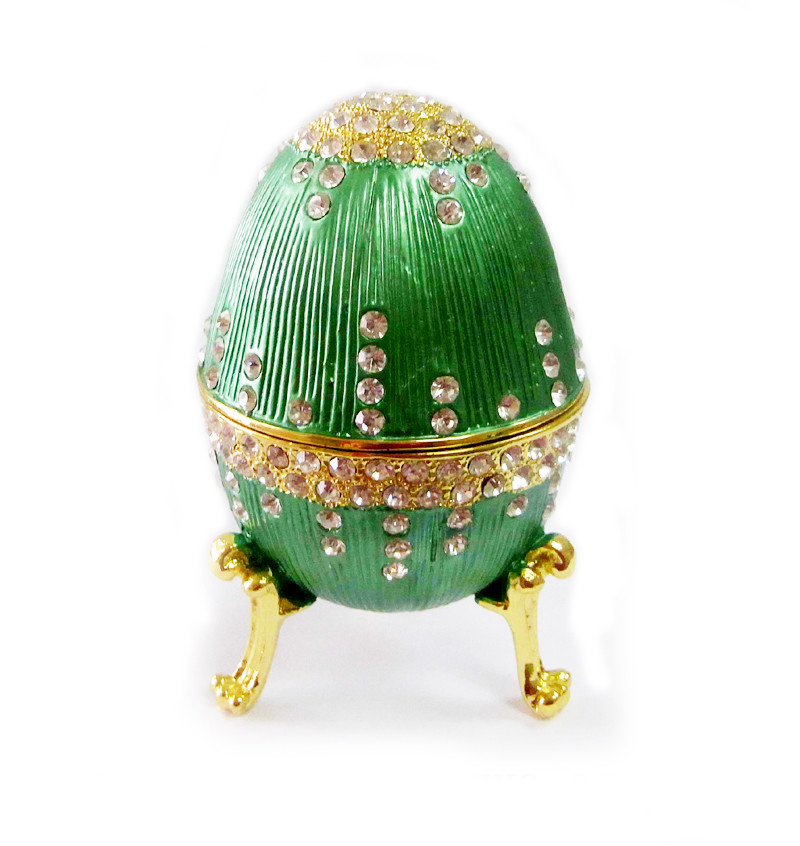 Faberge Egg Trinket Jewelry Box Faberge Egg for Jewelry Boxes Gift Faberge Egg Jewelry Trinket Box Decoration Gift