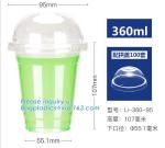 4-17oz100% Biodegradable Eco-Friendly Biodegradable Cornstarch CPLA Cups
