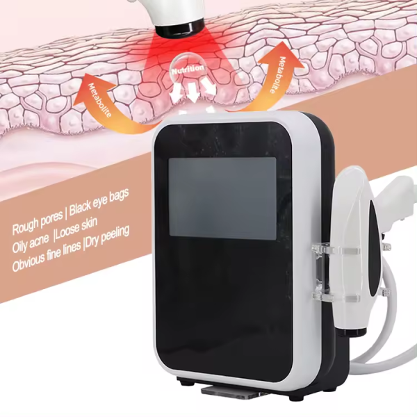 Non Invasive 60W Eyes Care Smooth Fine Lines Multi Level Radio Frequency Device