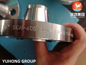 Wholesale Nickel Alloy Steel Flange B564 Alloy825 Alloy 625 WNRF Flange Diameter Class 150 - 2500 Round Shape For Mechanical Parts from china suppliers