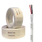 Industrial 2x0.22mm2 CCA Conductor CPR Eca Alarm Cable with PVC Insulation And