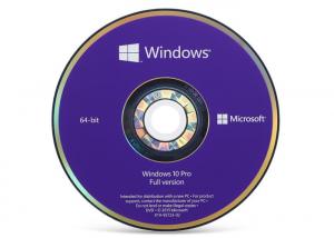 Wholesale Microsoft Windows 10 Pro Software OEM Package 64 bit DVD Genuine Win 10 Professional FPP license activation from china suppliers