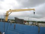 5t 13.5m Oil Tanker Hydraulic Straight Boom Ship Marine Crane Marine Ship Deck
