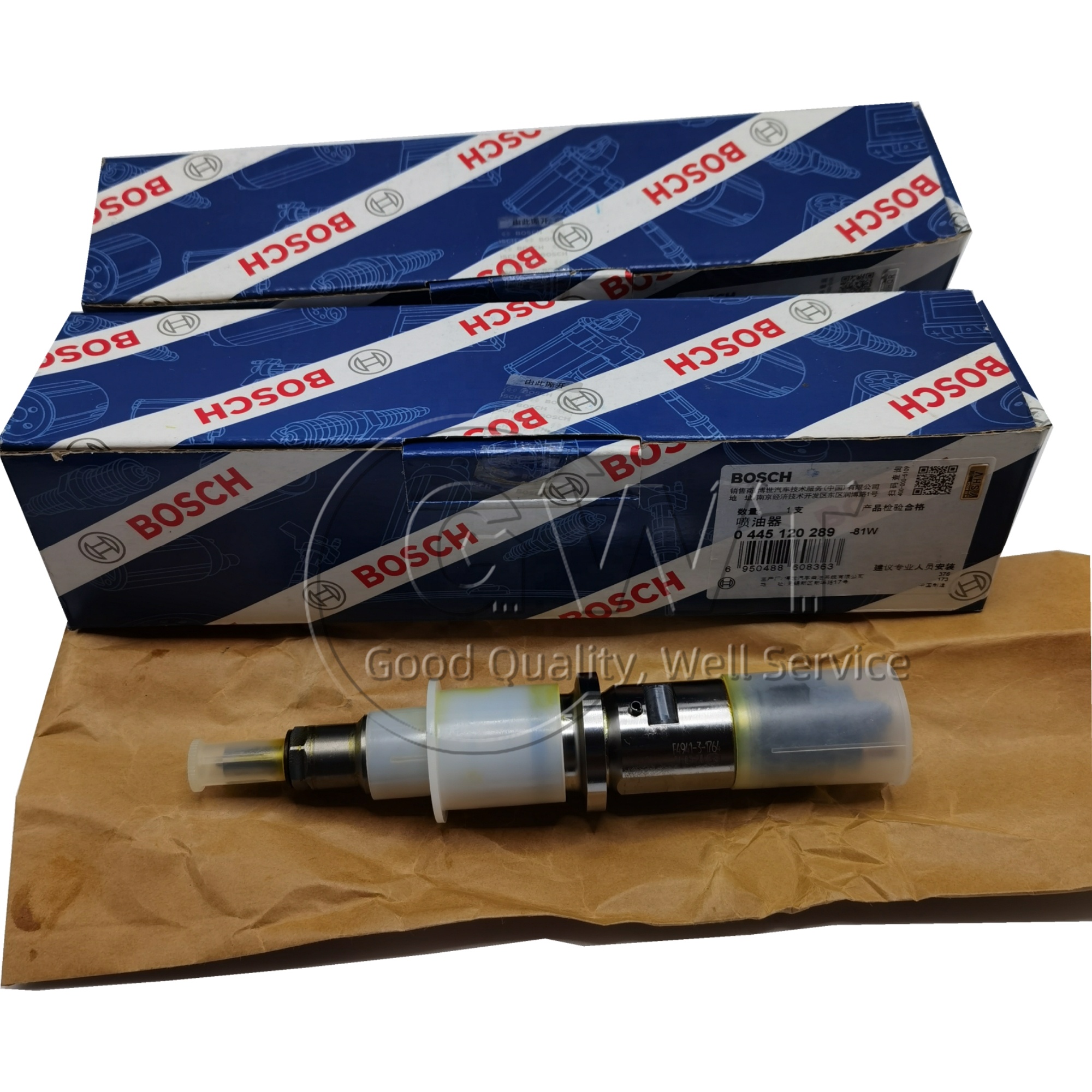 High quality fuel injector 0445120289 5268408 common rail Injector C5268408 5268408 0445120289 for cummin ISBE ISDE
