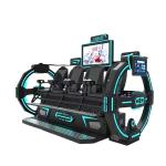 2022 Dreamland Reality Virtual Game Machine 4 Seats 9D VR Roller Coaster Cinema