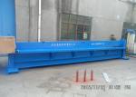 Steel Sheet Hydraulic Cutting Machine 1mm PPGI Galvanized Metal Color