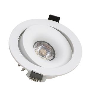 Wholesale Aluminum COB LED Dimmable Downlight Multi Scene Flicker Free from china suppliers