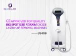 High Power 1000W Diode Laser Hair Removal Machine With 10.4" Color Touch LCD