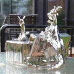 Mirror Polished Stainless Steel Cartoon Figure Decorative Sculpture 2