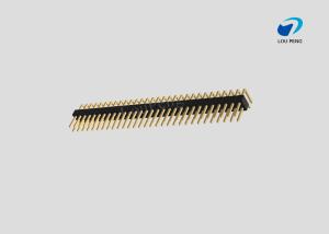 Wholesale Pin Header 2x30pin 2.54mm pitch horizontal 90degree from china suppliers