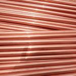 35-45 Hardness Red Copper Round Bar Counter Top for Air Condition or Refrigerato