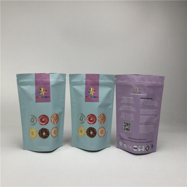Cookie Plastic Packaging Aluminum Foil Digital Printed Stand Up Pouches