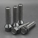 Shank 50mm Grade 10.9 Cone Seat Extended Wheel Bolts M14x1.5 for Wheel Tuning