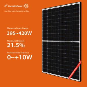 Wholesale Canadian Solar Panel Monocrystalline 395W 400W 405W 410W 415W 420W China Solar Panel from china suppliers