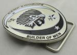 Camp Sinoquipe Belt Buckle with soft Enamel, Zinc Alloy Custom Made Men Buckles