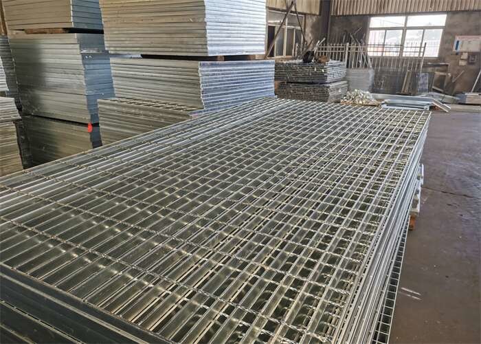 Heavy Duty Drilling Platform Steel Grating Plate Stainless 316 Anti Skid