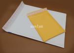 Air Bubble Kraft Padded Mail Bags No Fading Tear Proof Surface Protection