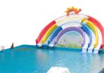 Children's playground equipment inflatable castle 20*10m size material PVC