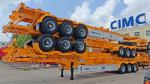 CIMC 2 Axle 3 axle 20FT 40ft Skeletal Container Skeleton Trailer Chassis Semi