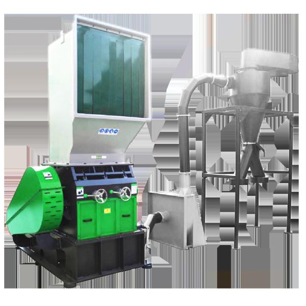 CE Certificate Plastic Bottle Crusher Machine 500 Kg / H Low Electricity