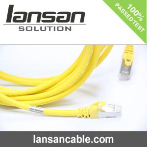 China HDPE Duplex Cat6 Patch Cord Color Polyethylene FTP Customized on sale