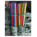 Eucalyptus Natural Wood Plastic Cap 2.5*120cm Dry Mop Stick