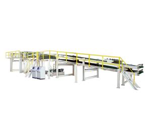 China Dpack corrugated Electric / Pneumatic Automatic Stacking Machine With Steel Parts Marterails on sale