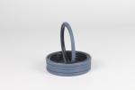 2023 Ptfe nbr Glyd Ring Spgo 80*8 Piston Oil Seal in Blue for Machinery Repair