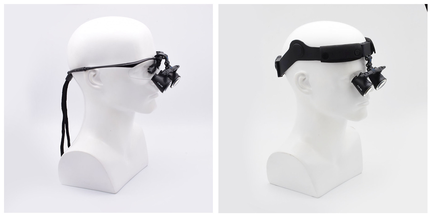 Hospital Used Multi-purpose Optical Magnifying Glass Operation Lamp LED Surgical Headlamp ME-501G-2
