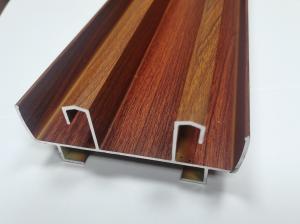 Wholesale 6063 Aluminium Sliding Profile Two Tracks Sliding Window And Door Wooden Grain Profiles from china suppliers