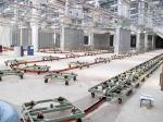 Professional Floor Conveyor Coating Line Superior Finish Quality Seamless