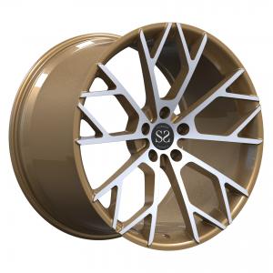 China For Lambor Aventador 1 PC Monoblock Forged Bronze Machined Wheels 21inch 21x13 Alloy Car Rims on sale