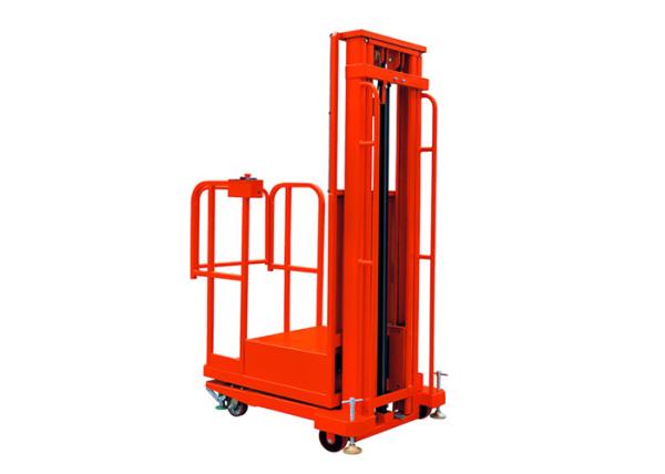 DYT Semi-Electric Order Picker Extra Stabilizer Floor Brake Work Platform