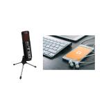 192KHZ / 24Bit Plug And Play Condenser Cardioid Mic With Professional Sound