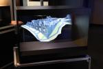 1 Sided HoloCube hologram advertising display showcase in stereo display