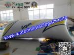 0.9mm PVC Inflatable Water Blob Pillow , Inflatable Water Toys For Lake