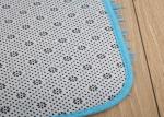 100% polyester 3 sets bathroom mat bath set pedestal toilet lid cover rugs