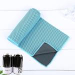 Custom Logo Polyester Microfiber Cooling Towel for Sports and Outdoor Activities