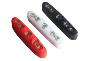 Wholesale Rear 3 * AAA Battery Powered LED Bike Lights 5 Super Bright White / Red Color from china suppliers