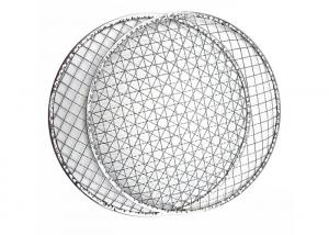 China 32cmx32cm Galvanised Bbq Grill Mesh Without Handle on sale