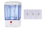 Touchless 600ml ABS PC Hand Soap Liquid Dispenser