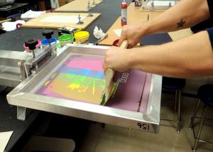 Wholesale High Precision Silk Screen Aluminum Frame For Printing Silver Color Light Weight Materials from china suppliers
